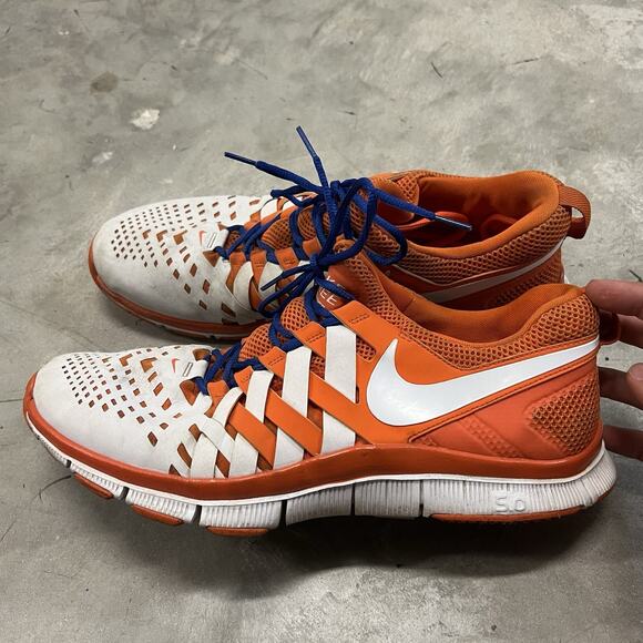 Size 13 Nike Free Trainer 5.0 TB Low Game Orange 579811-801 - Picture 1 of 9
